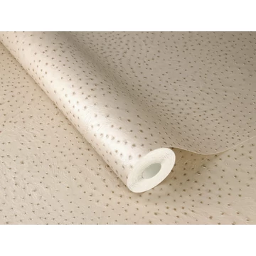 Struccbőr mintázatú, krém szinű, elegáns tapéta