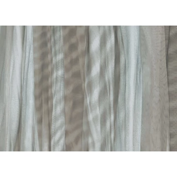 Armani kollekció / Luxus fátyoldrapéria, elegáns datolyabarna tapéta